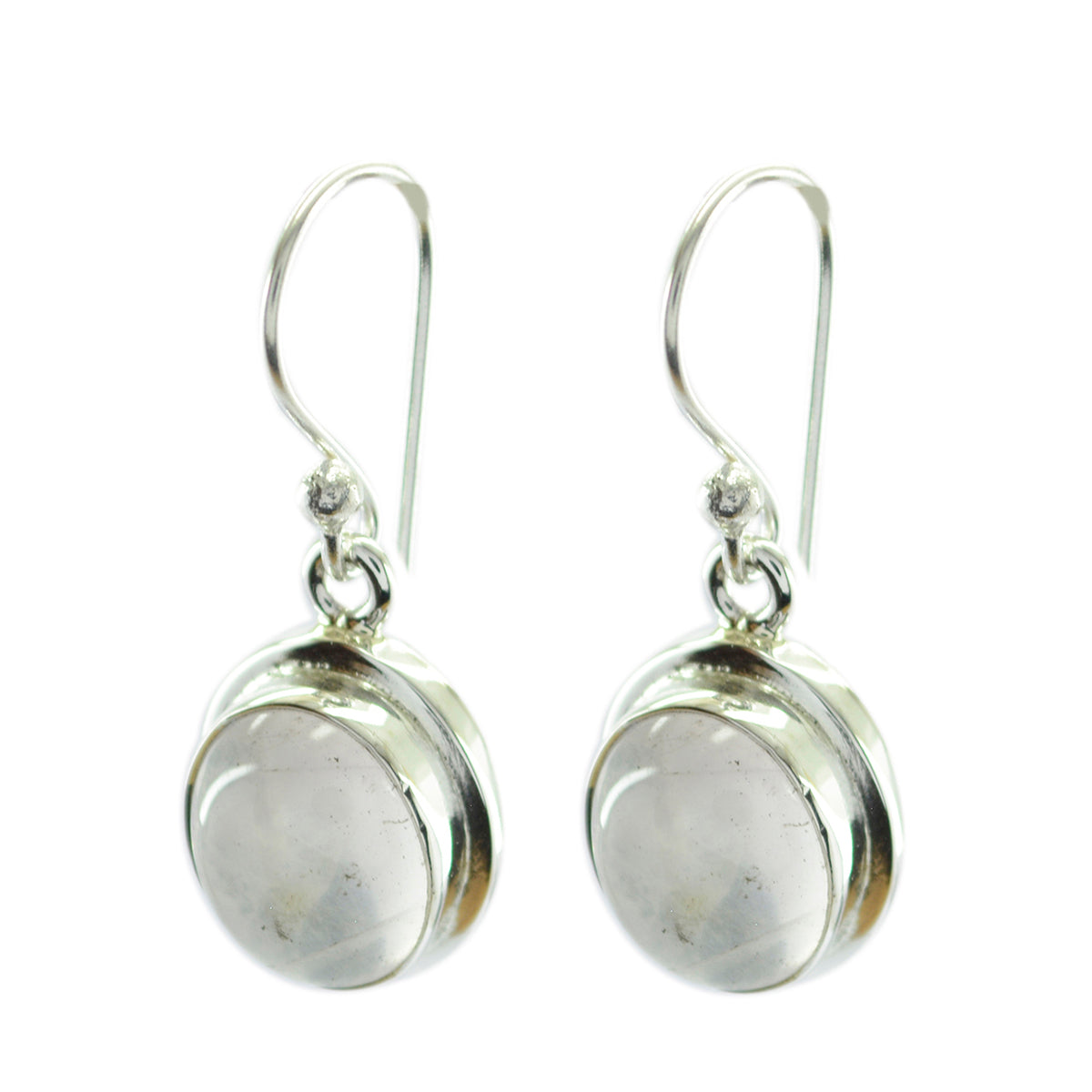 Ling Stylish Gemstone Earrings for Everyday Glam Rose Quartz Pink Dangle