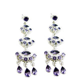 Aaliyah Tiny Multiple Stud Earrings for Every Occasion Amethyst Purple Stud