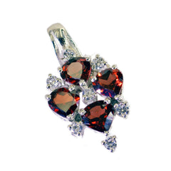 Priya Tiny Statement Pendant India with Gemstones