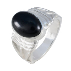 Patricia Trendy Black Solitaire Ring for Every Occasion