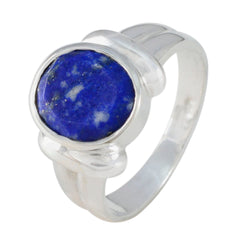 Nayara Trendy Blue Solitaire Ring for Everyday Glam