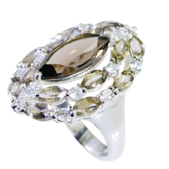 Zazlle Trendy Brown Gemstone Ring - Fashionable Jewelry