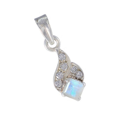 Bianca Trendy Gemstone Pendants Online - Elegant Silver Design