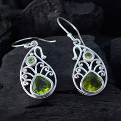 Lily Trendy Green Earrings for Party - Chic Design