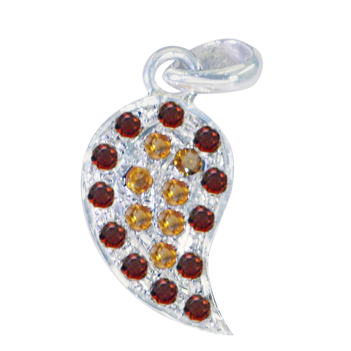 Patricia Trendy Whisper-Thin Pendant with Colorful Gemstones Multi Stone multicolor Multicolor