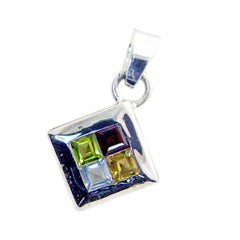 Mathilde Trendy Whisper-Thin Pendant with Gemstones