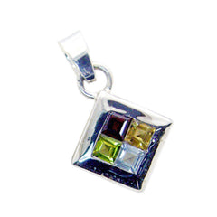 Mathilde Trendy Whisper-Thin Pendant with Gemstones