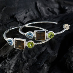 Hua Trilogy Stud Earrings Multicolor for Every Occasion