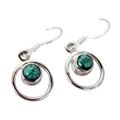 Chloe Turquoise Dangle Earrings for Everyday Glam