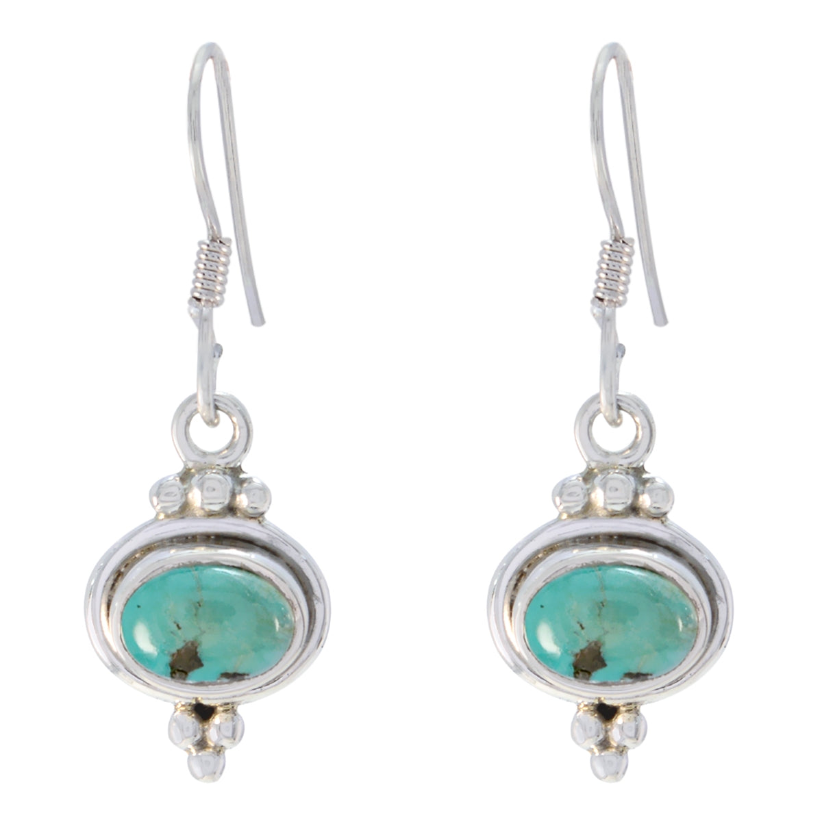 Claire Turquoise Dangle Earrings for Everyday Elegance Turquoise Blue Dangle