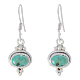 Claire Turquoise Dangle Earrings for Everyday Elegance Turquoise Blue Dangle