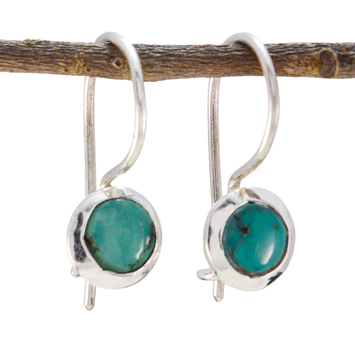 Charlotte Turquoise Dangle Earrings for Everyday Glam Turquoise Blue Dangle