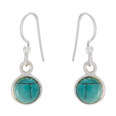 Bella Turquoise Dangle Earrings for Stylish Looks Turquoise Blue Dangle