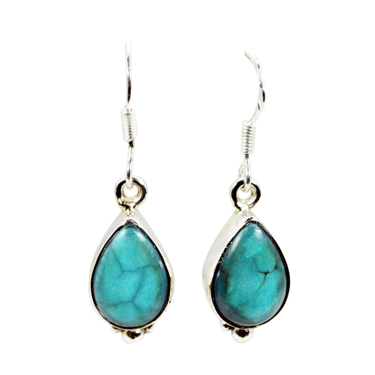 Clara Turquoise Dangle Earrings for Everyday Glam Turquoise Blue Dangle