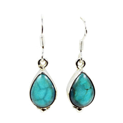 Clara Turquoise Dangle Earrings for Everyday Glam Turquoise Blue Dangle