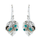 Emily Turquoise Featherlight Dangle Earrings Turquoise Blue Dangle