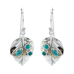 Emily Turquoise Featherlight Dangle Earrings Turquoise Blue Dangle