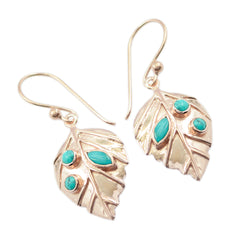 Katharina Turquoise Featherlight Earrings for Everyday Glam