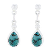 Giulia Turquoise Featherlight Earrings for Everyday Glam Turquoise Blue Stud