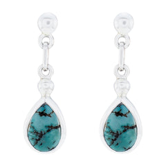 Giulia Turquoise Featherlight Earrings for Everyday Glam Turquoise Blue Stud