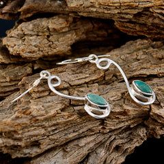 Milagros Turquoise Gemstone Earrings for Everyday Glam