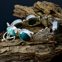 Nova Turquoise Links Bracelet for Stylish Gifting