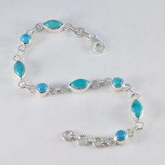 Sophia Turquoise Links Bracelet for Everyday Glam