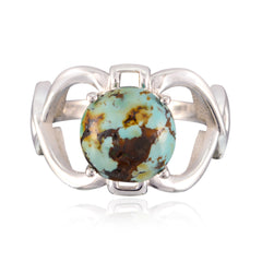 Zazlle Turquoise Statement Ring for Chic Style Turquoise Blue