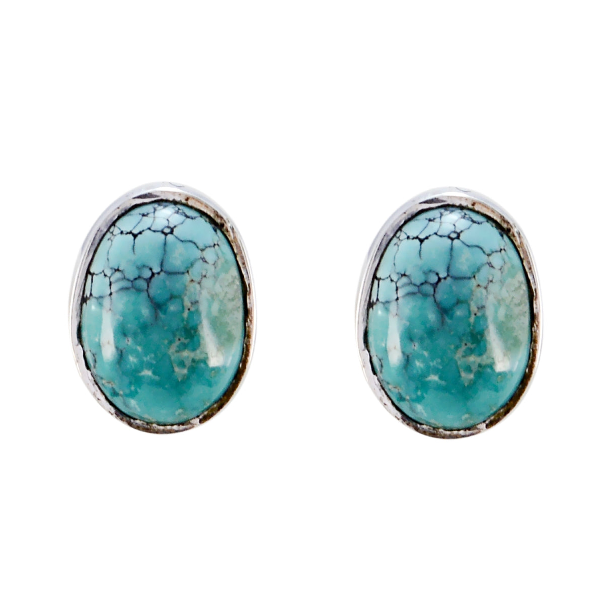 Genesis Turquoise Stud Earrings for Everyday Glam Turquoise Blue Stud