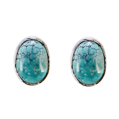 Genesis Turquoise Stud Earrings for Everyday Glam Turquoise Blue Stud