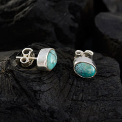 Genesis Turquoise Stud Earrings for Everyday Glam