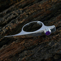 Dewi Fairytale Purple Solitaire Ring