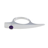 Dewi Fairytale Purple Solitaire Ring Amethyst Purple