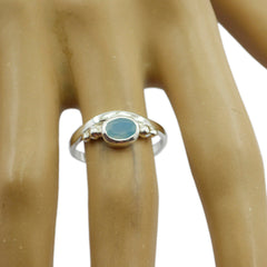 Eun-ji Unique Blue Jewelry Piece Ring for Everyday Wear