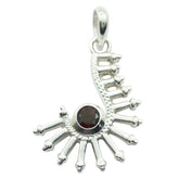 Clara Unique Fashion Pendants for Stunning Looks Garnet Red Red