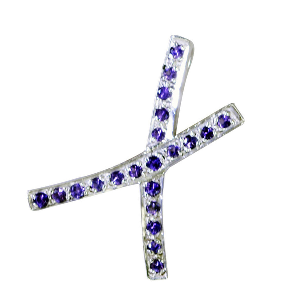 Lakshmi Unique Gemstone Necklace for Everyday Glam Amethyst Purple Purple