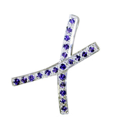 Lakshmi Unique Gemstone Necklace for Everyday Glam Amethyst Purple Purple