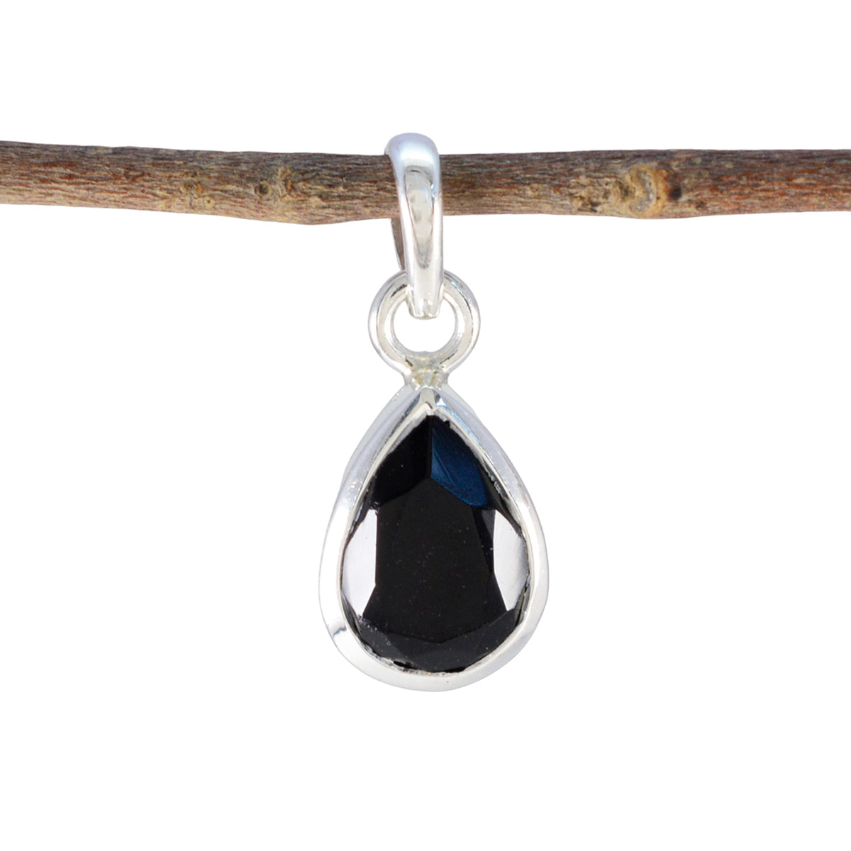 Min-seo Unique Statement Jewelry Online Pendant Black Onyx Black Black