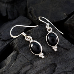 Valentina Black Dangle Earrings for Everyday Glam