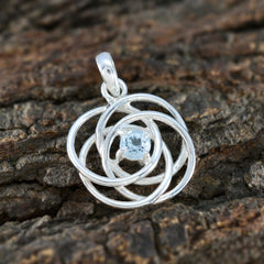 Valentina Blue Pendant - Stylish Gemstone Jewelry