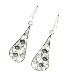 Valentina Dangle Earrings - Elegant Silver Design