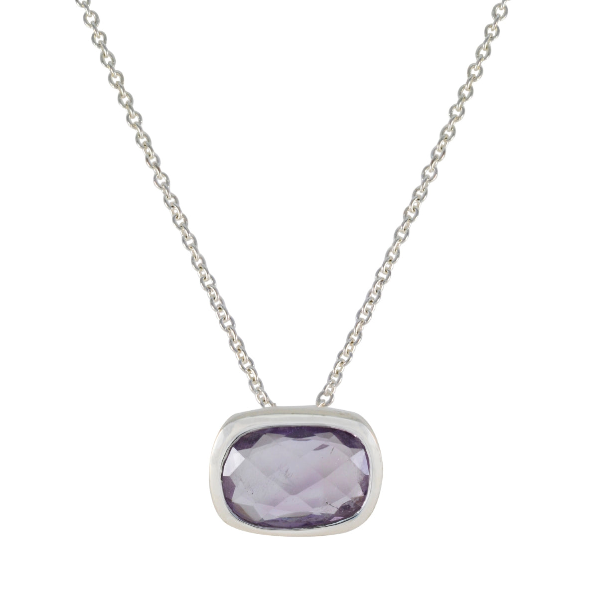 Valentina Purple Gemstone Pendant for Everyday Elegance Amethyst Purple Purple