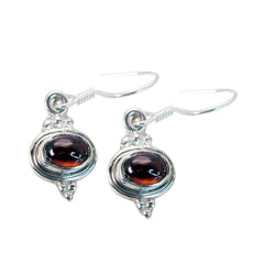 Valentina Red Dangle Earrings for Stylish Elegance Garnet Red Dangle