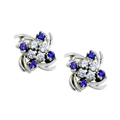 Valentina Stud Earrings India - Gemstone Sparkle for Every Occasion
