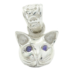 Charlotte Purple valentine Tiny Pendant Amethyst Purple Purple