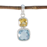 Tereza Multicolor Wedding Pendant with Gemstones Multi Stone multicolor Multicolor