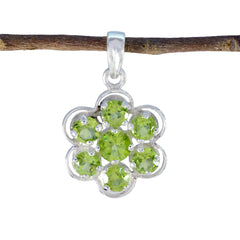 Patricia Green Pendant Sterling Silver Floral Design
