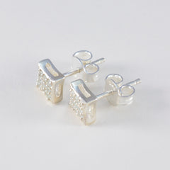 Victoria Blue Stud Earrings for Everyday Glam