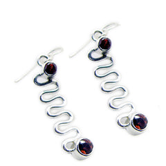 Victoria Red Dangle Earrings for Stylish Glam