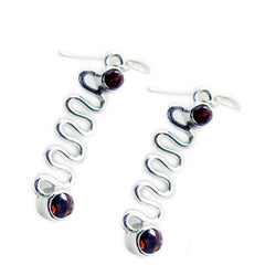 Victoria Red Dangle Earrings for Stylish Glam